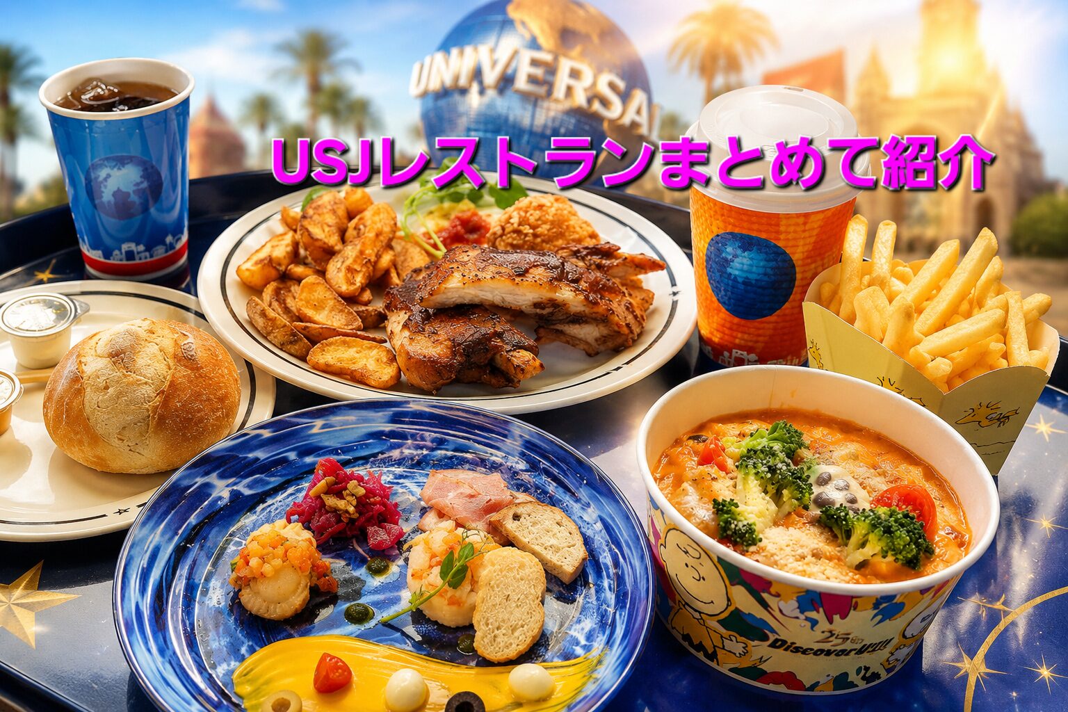 USJレストランまとめて紹介