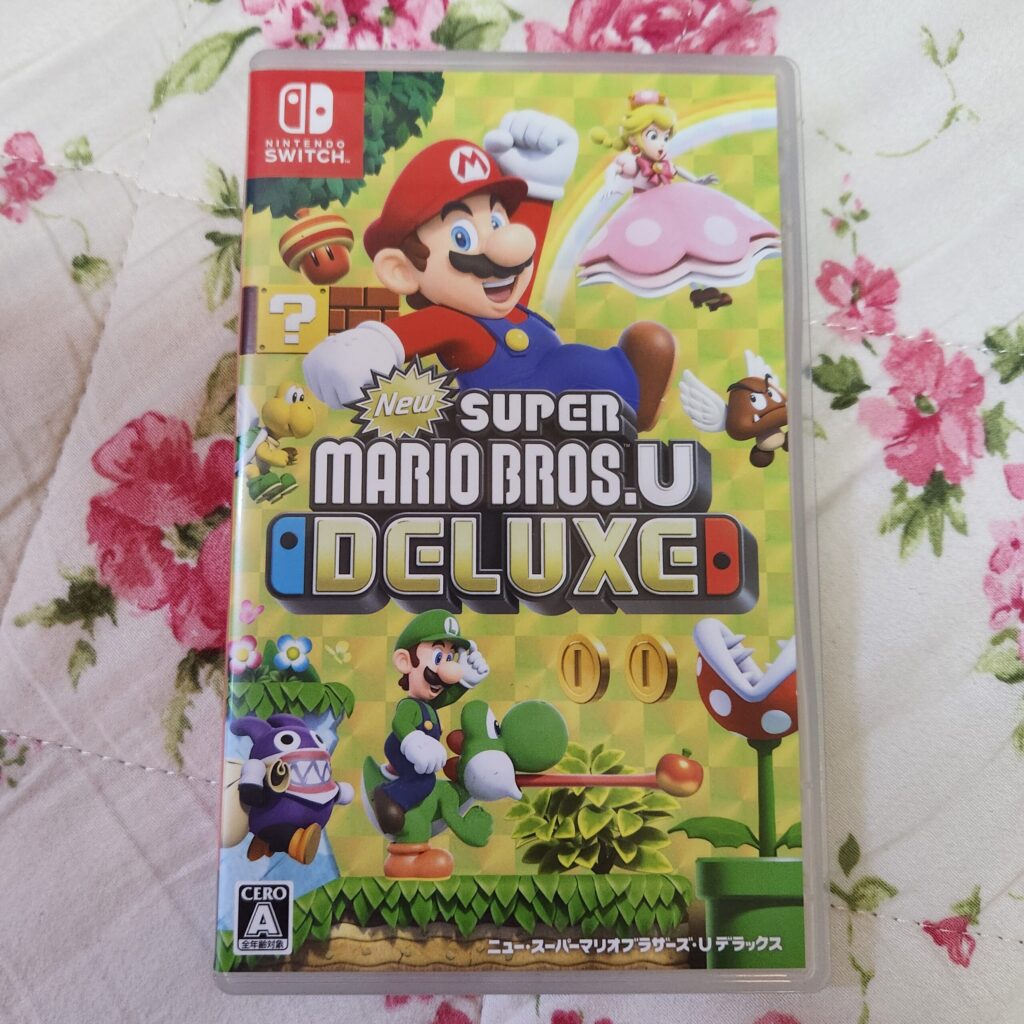 ゲームソフト「マリオ」