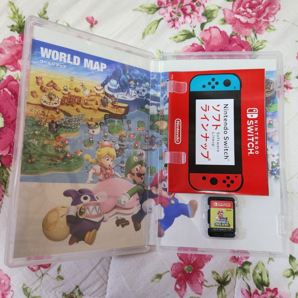 ゲームソフト「マリオ」