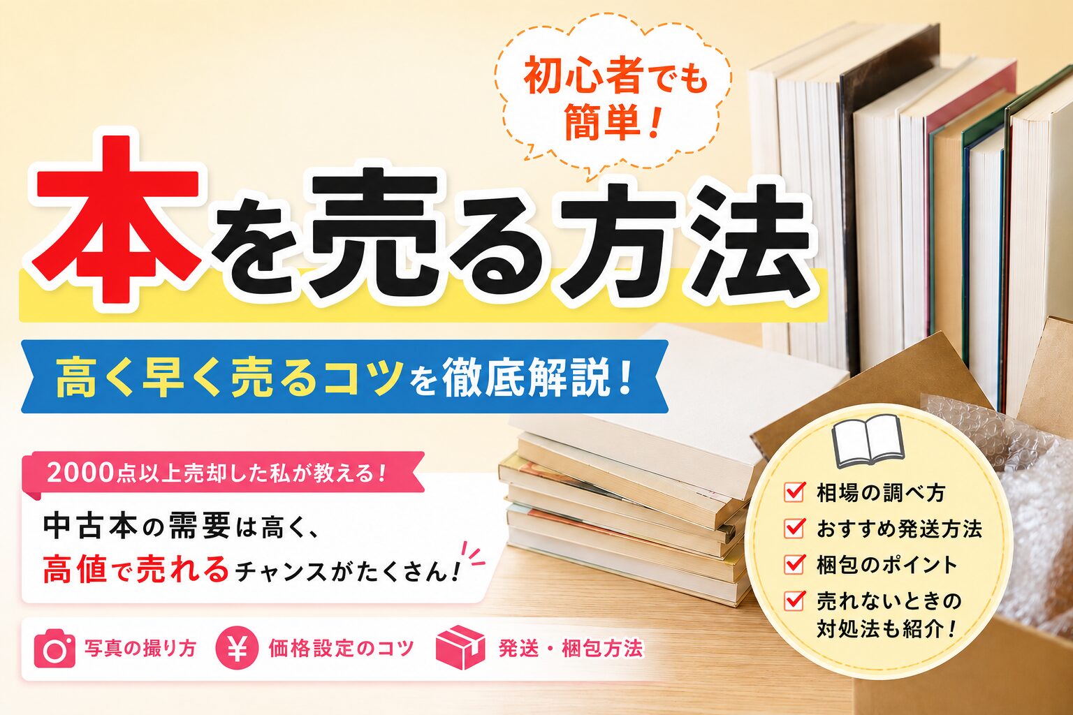 本を売る方法